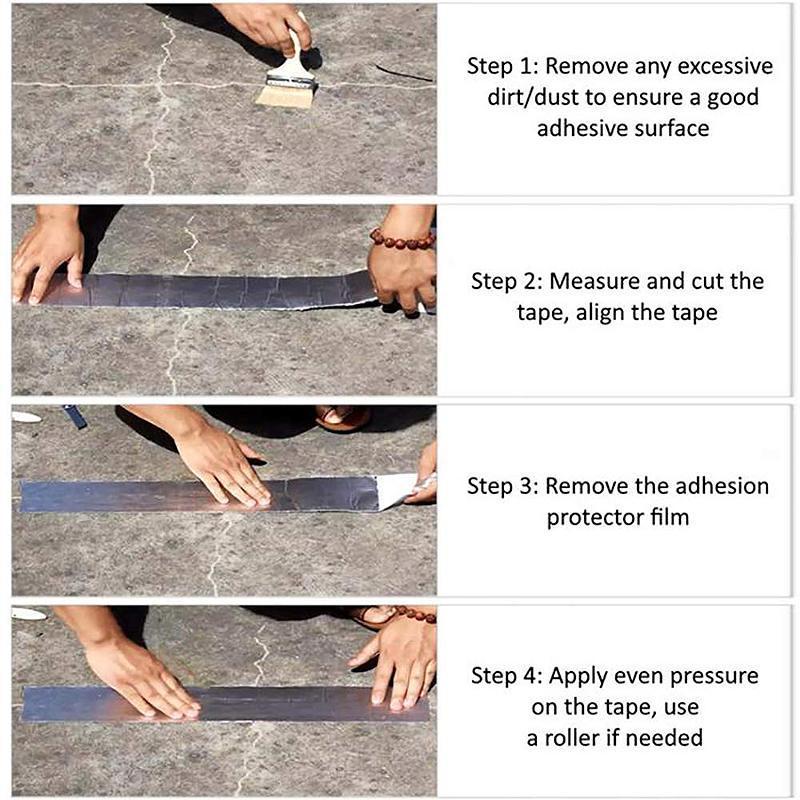 Waterdichte butyle-rubber tape: Repareer en seal veilig